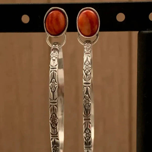 Elegant Vintage-Inspired Onyx Earrings