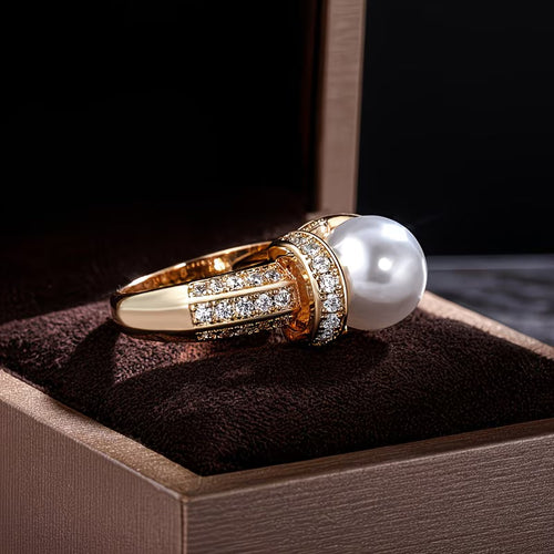 The Crown Pearl Ring