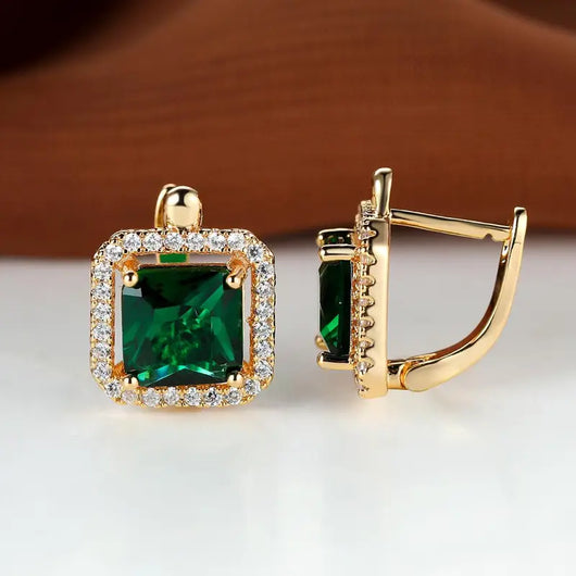Dynasty Emerald Earrings