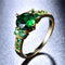 Forest Statement Emerald Ring