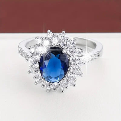 Luminous Sapphire Ring