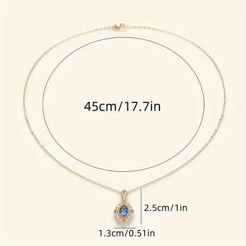 Flawless Polished Sapphiree Necklace