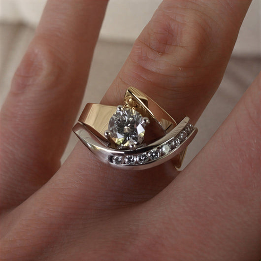 Two Tone Harmony Ring