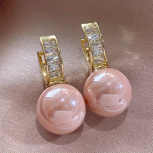 Blushing Pearl Earrings