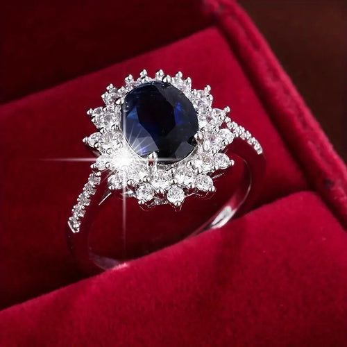 Luminous Sapphire Ring