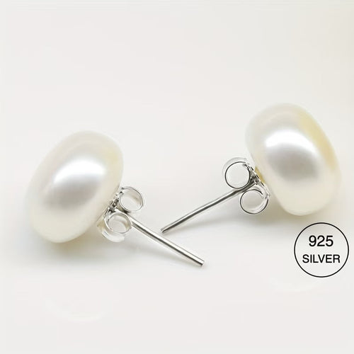 The Classic Pearl Stud Earrings