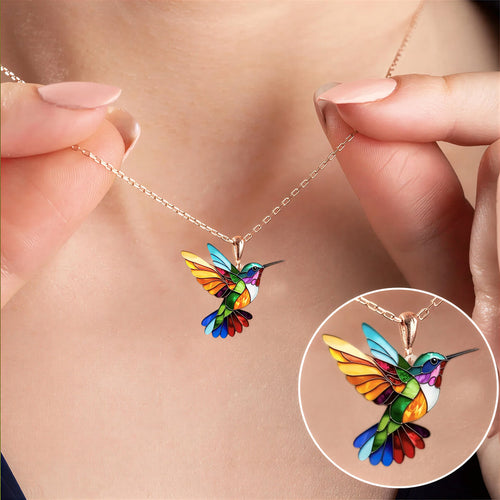 Graceful Hummingbird Earring with Free Necklace | Limited Offer