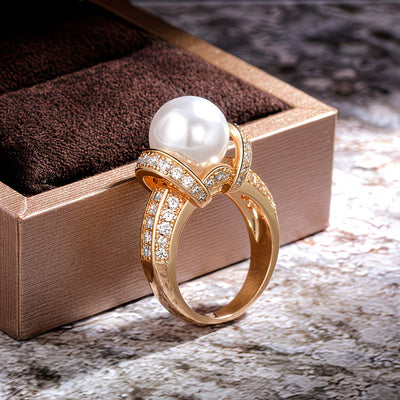 The Crown Pearl Ring