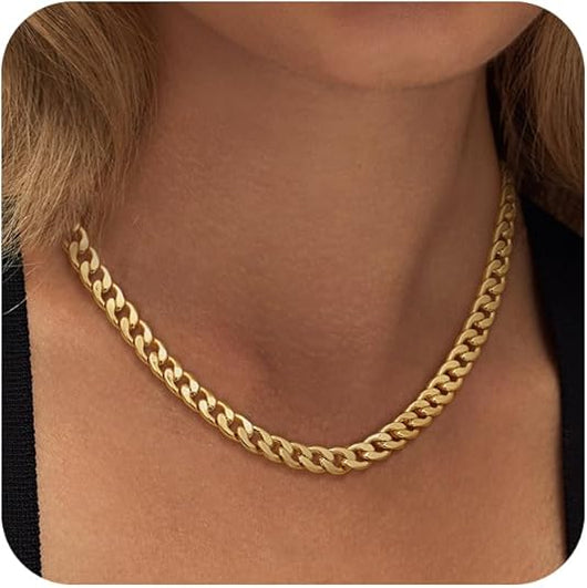 Prestige Chunky Gold Necklace