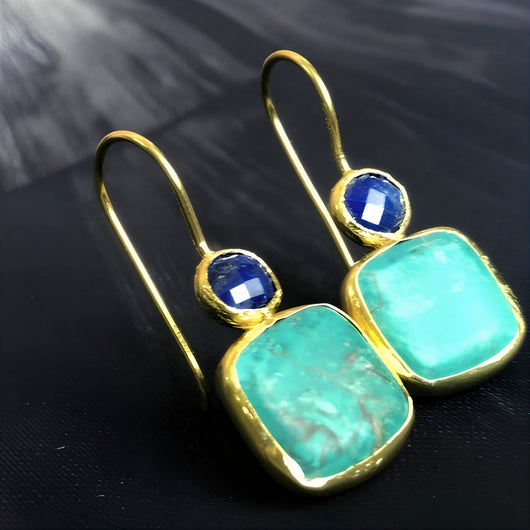 Vintage Emerald Earrings