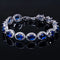 Elegant Sapphire Fluid Bracelet