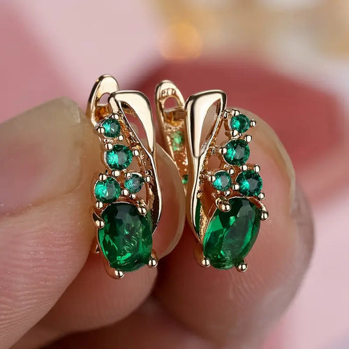 Amalfi Emerald Earrings