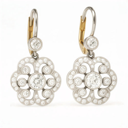 Retro Mandela Earrings