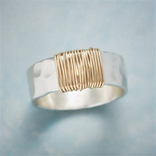 Vintage-Inspired Brass Ring