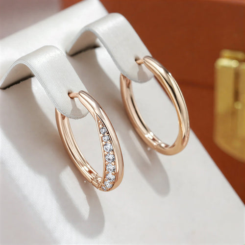 Chic Gold Hoop Earrings