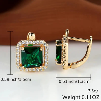 Dynasty Emerald Earrings