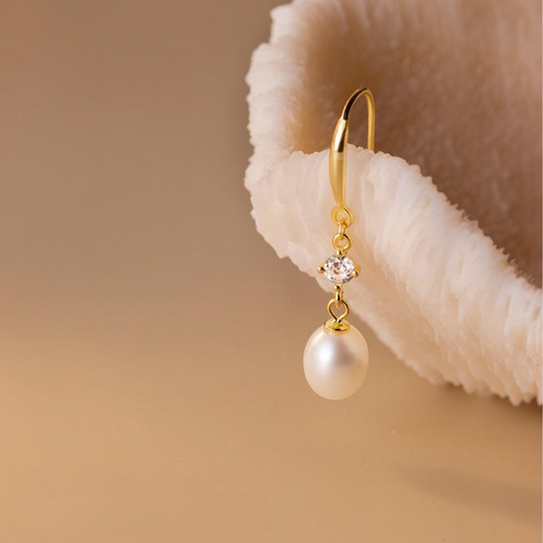 Elegant Baroque Pearl Earrings