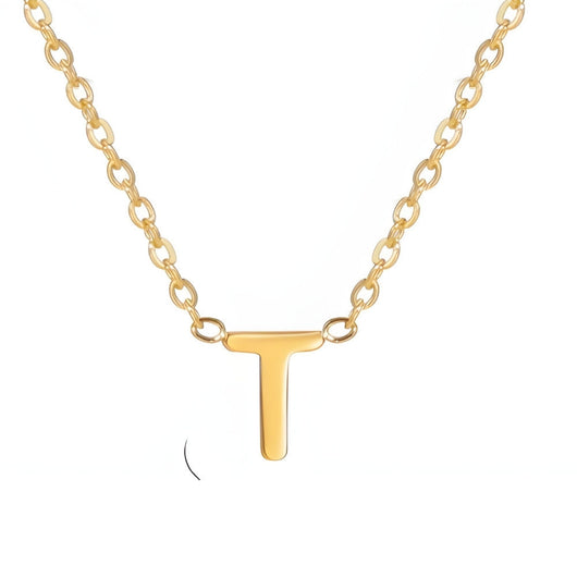 Signature Gold letter Necklace