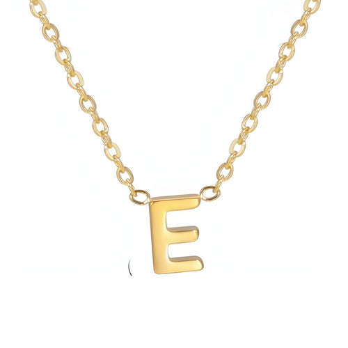 Signature Gold letter Necklace