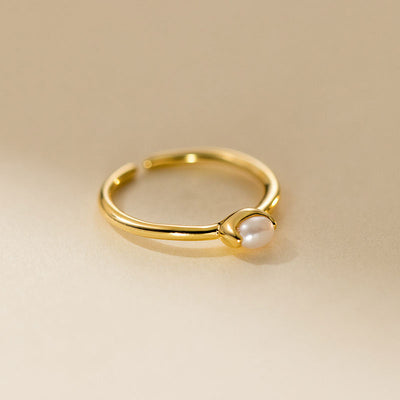 Baroque Pearl Ring