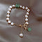 Freshwater Pearl & Jade Bracelet