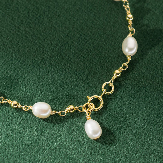 Baroque Pearl Strand Bracelet