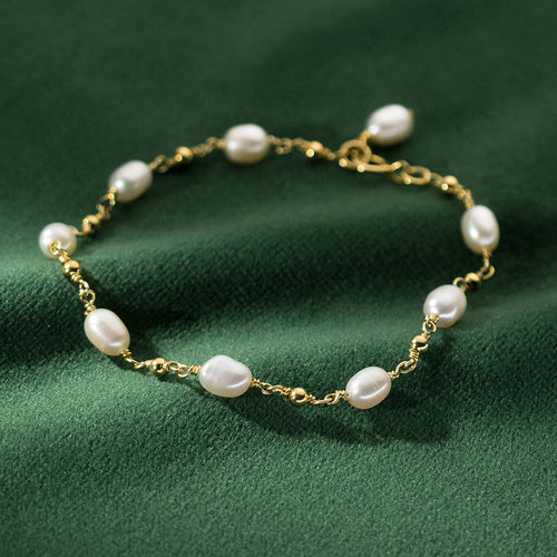 Baroque Pearl Strand Bracelet