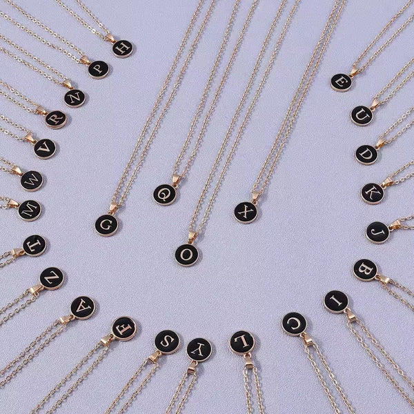 Monette Initial Necklace | Gold