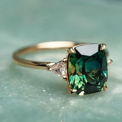 Tuscany Emerald cocktail Ring