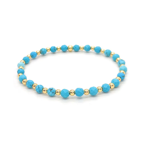 Bold Turquoise Charm Bracelet