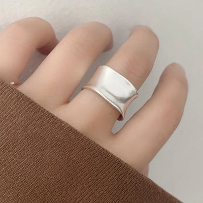 Vintage Adjustable Ring in Gold and Silver