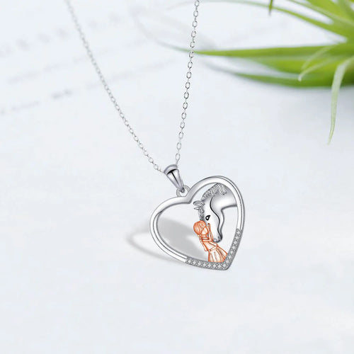 Loving Horse Necklace