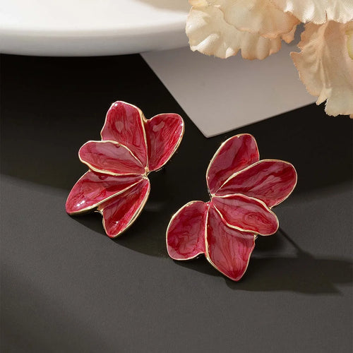 Stunning Floral Vintage Earrings