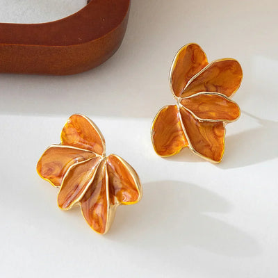 Stunning Floral Vintage Earrings