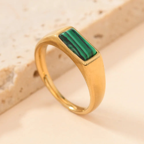 Colorful Gemstone Band Ring
