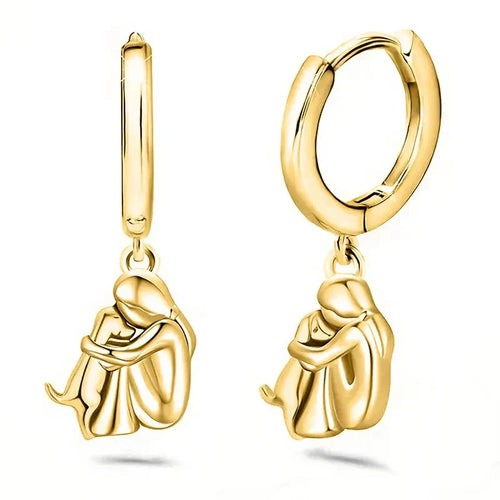 Faithful Dog Earrings