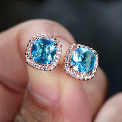 Classic Gold Gemstone Earrings