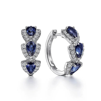 Captivating Sapphire Earrings