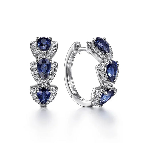 Captivating Sapphire Earrings