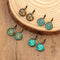 Vintage Art Glass Earrings