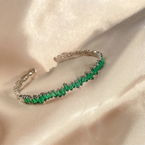 Leonore Emerald Crystal Ring