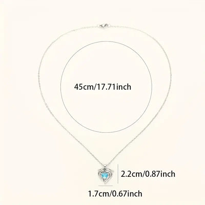 Dolphin Sapphire Necklace