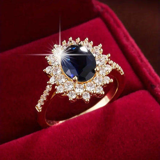 Luminous Sapphire Ring