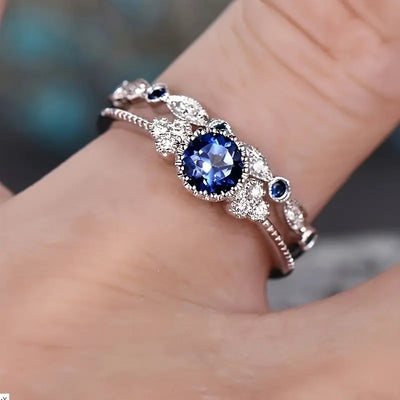 Timeless Polished Ring duo
