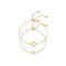 Radiant Heart Bracelets | Gold