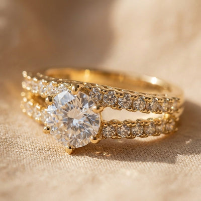Sophisticated Vintage Gold Ring