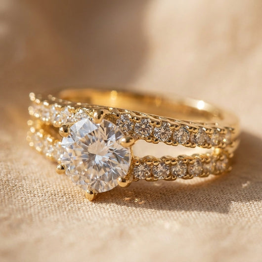 Sophisticated Vintage Gold Ring