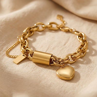 Gold Chunky Bracelet