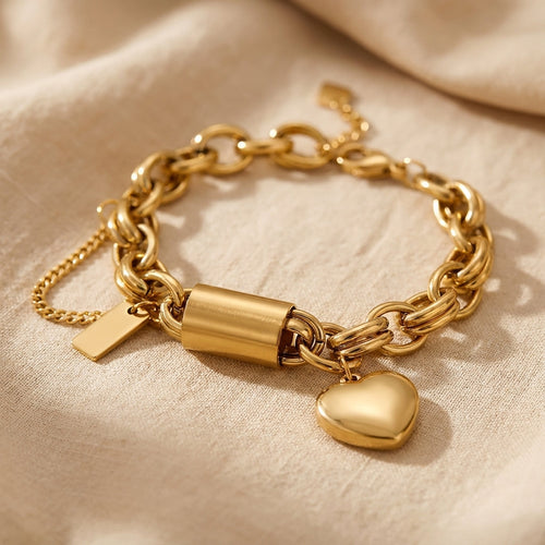 Gold Chunky Bracelet